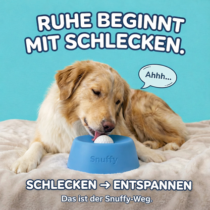 Snuffy LickFlow™ Schleckschüssel für Hunde