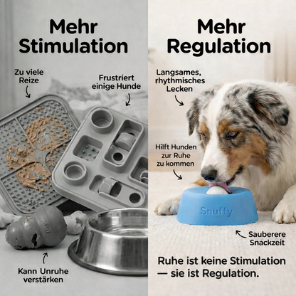 Snuffy LickFlow™ Schleckschüssel für Hunde
