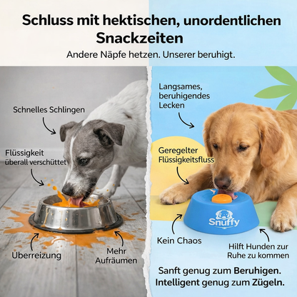Snuffy LickFlow™ Schleckschüssel für Hunde